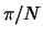 $ \pi/N$
