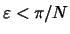 $ \varepsilon < \pi/N$